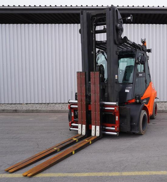 Linde H 80 D/600 EVO 396-03 - رافعة شوكية ديزل: صورة 1 Linde H 80 D/600 EVO 396-03 - رافعة شوكية ديزل: صورة 1
