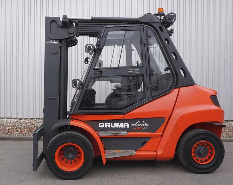 Linde H 80 D EVO 396-03 - رافعة شوكية ديزل: صورة 4 Linde H 80 D EVO 396-03 - رافعة شوكية ديزل: صورة 4