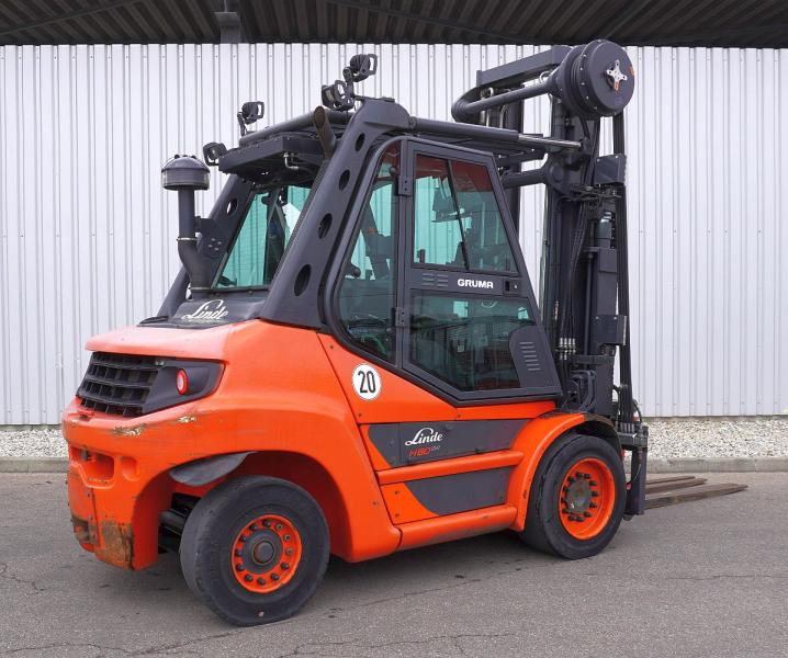 Linde H 80 D EVO 396-03 - رافعة شوكية ديزل: صورة 2 Linde H 80 D EVO 396-03 - رافعة شوكية ديزل: صورة 2