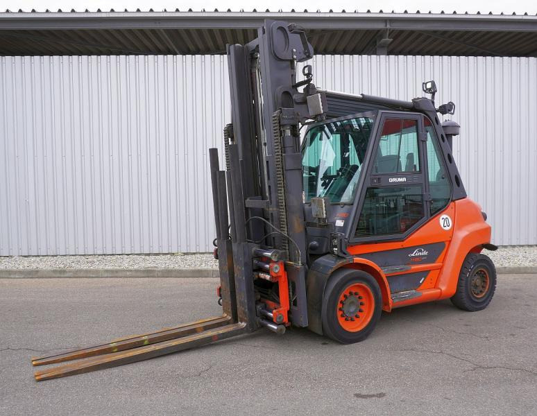 Linde H 80 D EVO 396-03 - رافعة شوكية ديزل: صورة 1 Linde H 80 D EVO 396-03 - رافعة شوكية ديزل: صورة 1