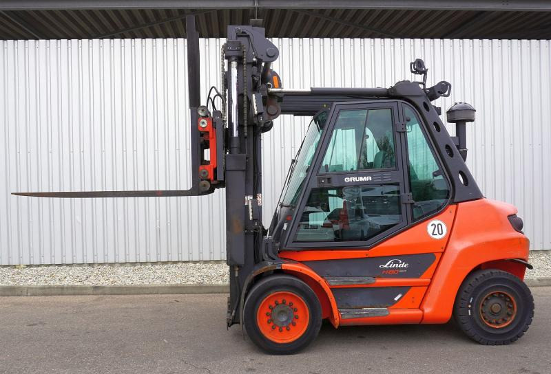 Linde H 80 D EVO 396-03 - رافعة شوكية ديزل: صورة 4 Linde H 80 D EVO 396-03 - رافعة شوكية ديزل: صورة 4