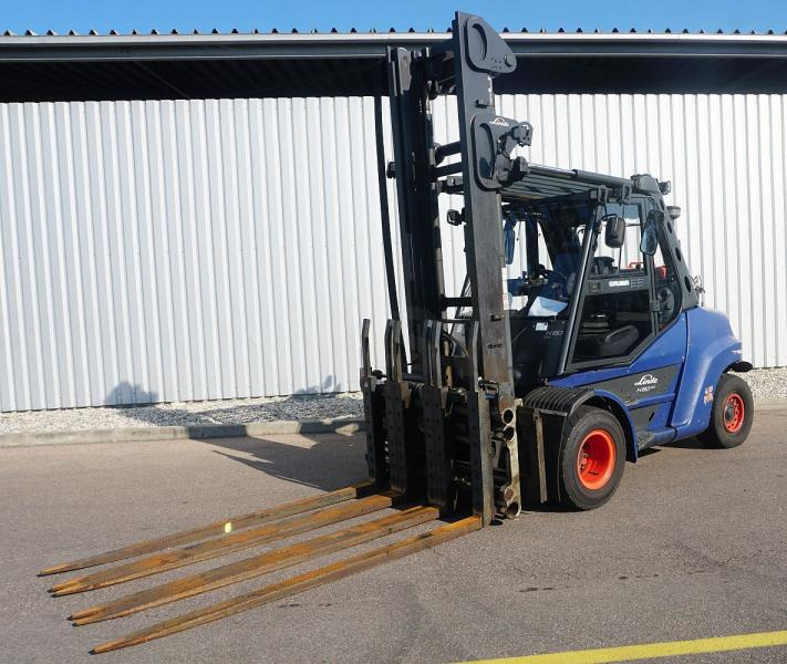 Linde H 80 T/900 EVO 396-03 - رافعة شوكية تعمل بالغاز: صورة 1 Linde H 80 T/900 EVO 396-03 - رافعة شوكية تعمل بالغاز: صورة 1