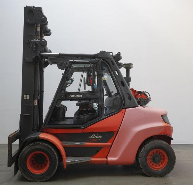Linde H 80 T/900 EVO 396-03 - رافعة شوكية تعمل بالغاز: صورة 4 Linde H 80 T/900 EVO 396-03 - رافعة شوكية تعمل بالغاز: صورة 4