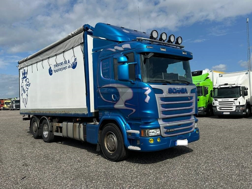 Scania R490LB6X2MNB Serie 4210 - شاحنات مسطحة: صورة 2 Scania R490LB6X2MNB Serie 4210 - شاحنات مسطحة: صورة 2
