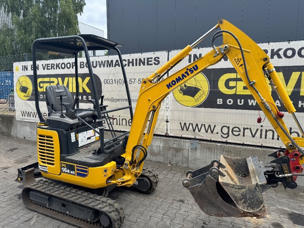 Komatsu PC 16 R-3HS - حفارة مُصَّغرة: صورة 3 Komatsu PC 16 R-3HS - حفارة مُصَّغرة: صورة 3