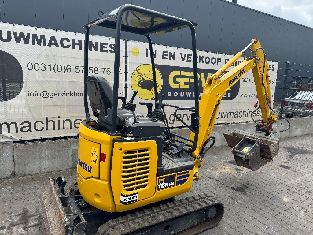 Komatsu PC 16 R-3HS - حفارة مُصَّغرة: صورة 1 Komatsu PC 16 R-3HS - حفارة مُصَّغرة: صورة 1