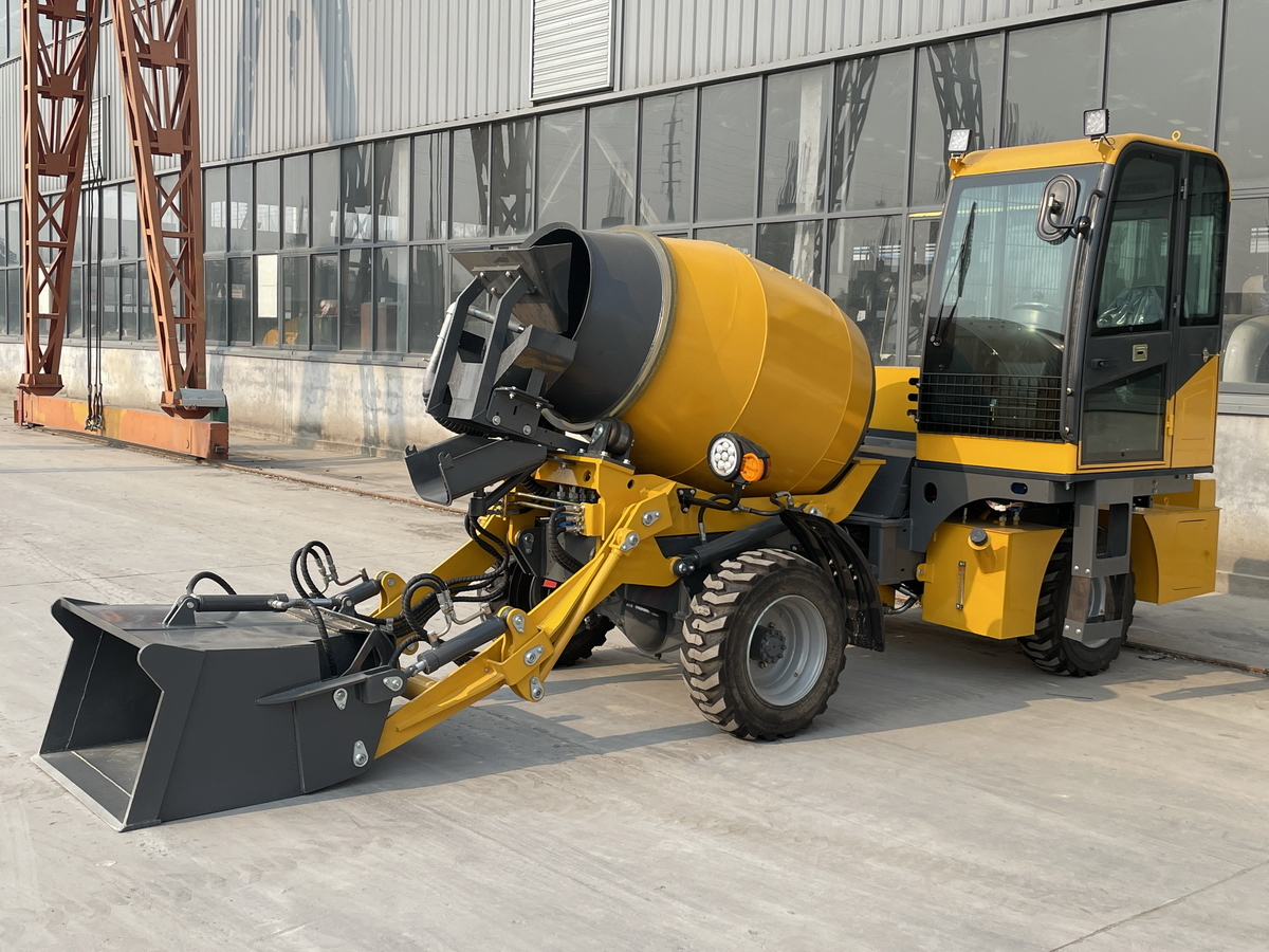 QINGDAO PROMISING 1.2CBM Mini Concrete Mixer Truck - شاحنة خلاطة خرسانة: صورة 3 QINGDAO PROMISING 1.2CBM Mini Concrete Mixer Truck - شاحنة خلاطة خرسانة: صورة 3