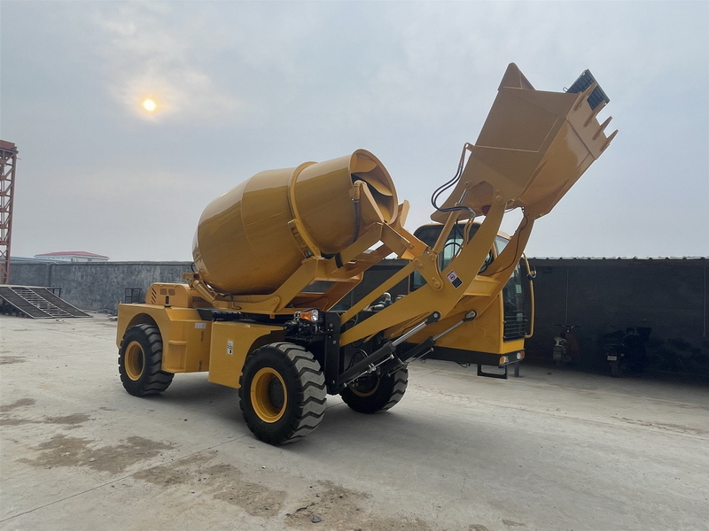 جديدة شاحنة خلاطة خرسانة QINGDAO PROMISING 3.5CBM Concrete Mixer Truck with Self-Loading Bucket CML350: صورة 6