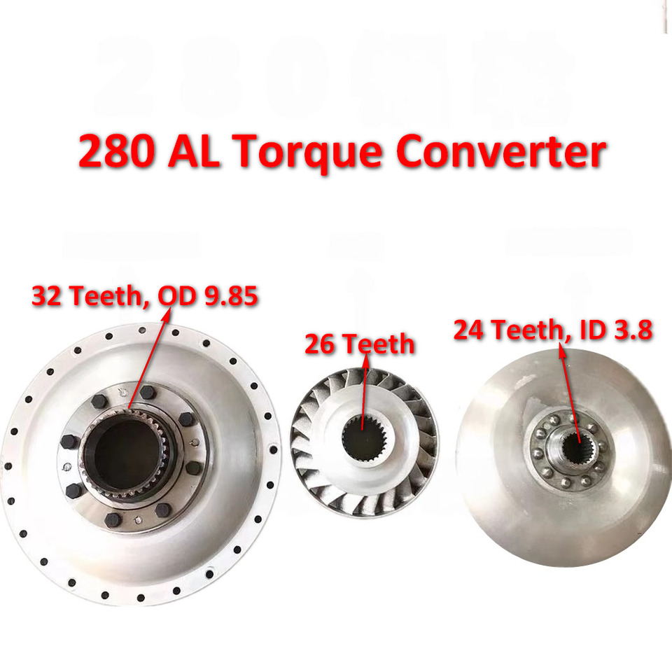 جديدة علبة التروس و قطع الغيار - اللودر بعجل QINGDAO PROMISING Torque Converter Turbine Assembly for China Wheel Loader: صورة 11