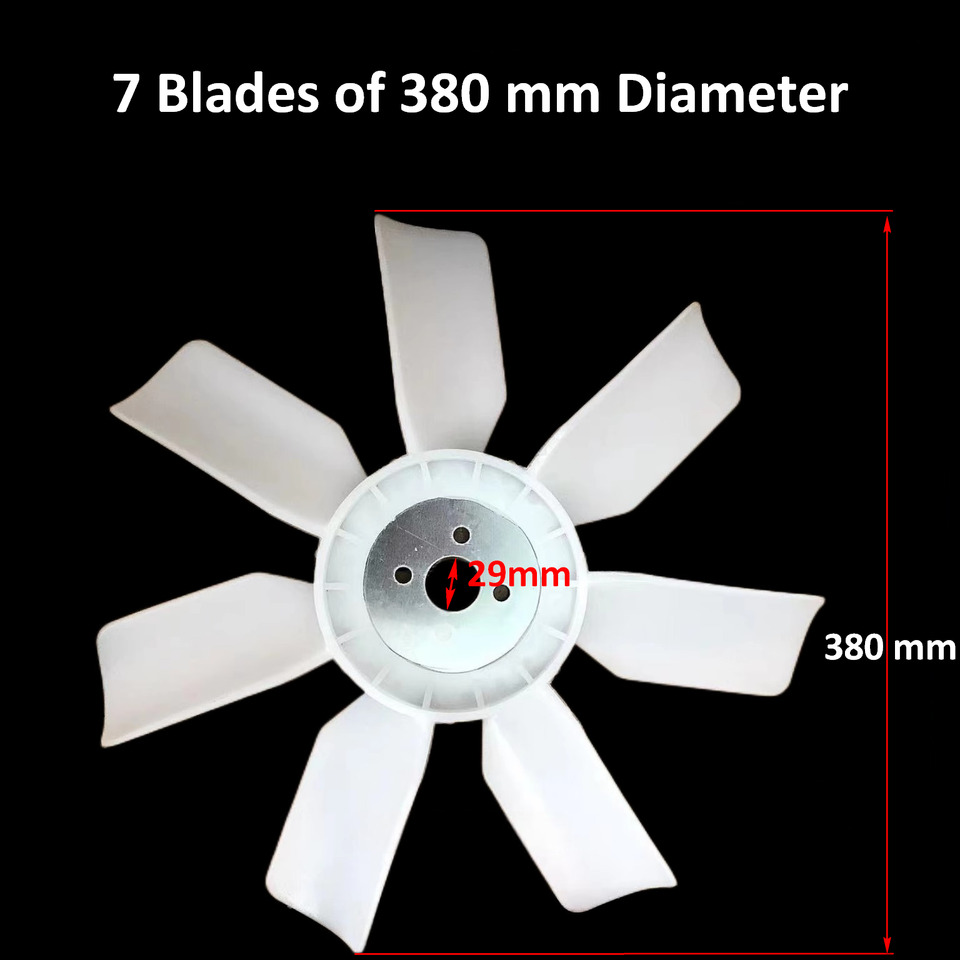 Qingdao Promising Engine Cooling Fan Blade for China Loader - مروحة - اللودر بعجل: صورة 2 Qingdao Promising Engine Cooling Fan Blade for China Loader - مروحة - اللودر بعجل: صورة 2