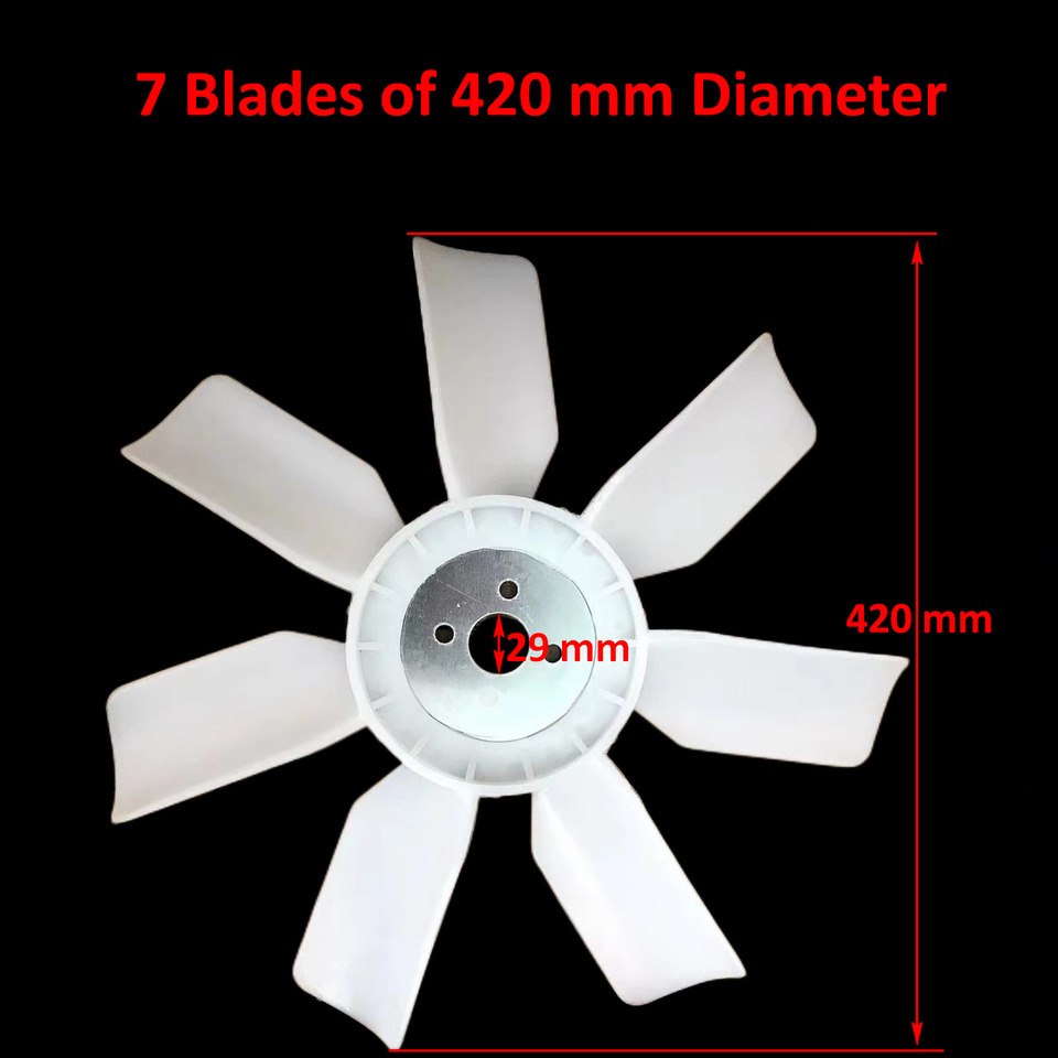 Qingdao Promising Engine Cooling Fan Blade for China Loader - مروحة - اللودر بعجل: صورة 3 Qingdao Promising Engine Cooling Fan Blade for China Loader - مروحة - اللودر بعجل: صورة 3