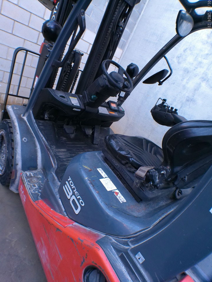 رافعة شوكية تعمل بالغاز Toyota 02-8FGF30 MATRICULADA: صورة 7