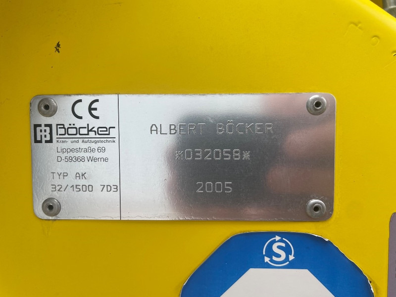 Böcker AK 32/1500 - رافعة لجميع التضاريس: صورة 3 Böcker AK 32/1500 - رافعة لجميع التضاريس: صورة 3