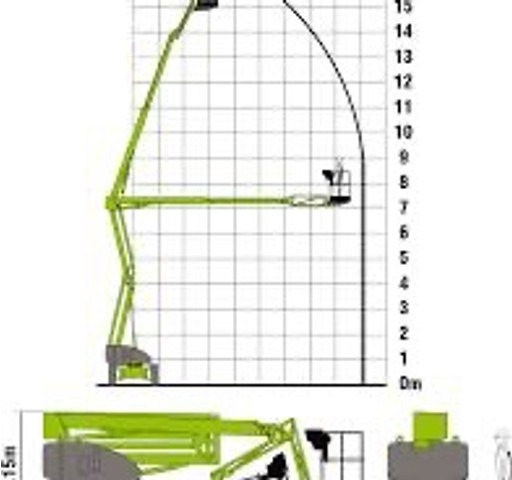 Niftylift HR 17 Hybride 4x4 - شاحنة ذراع مفصلي: صورة 3 Niftylift HR 17 Hybride 4x4 - شاحنة ذراع مفصلي: صورة 3