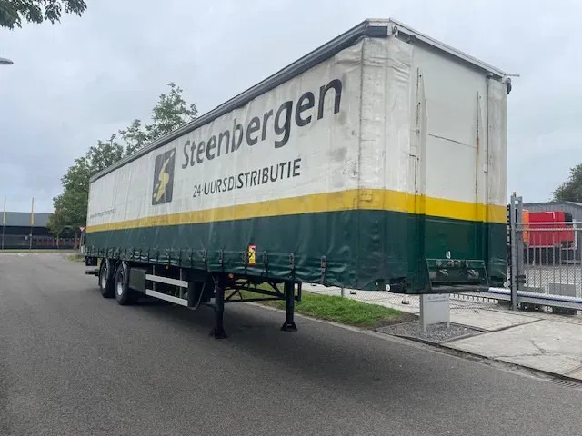 Burg Curtain slider Curtain slider Tail lift 2000 KG Bankirai floor BPO12-20 SRNXX - نصف مقطورة ستارة: صورة 3 Burg Curtain slider Curtain slider Tail lift 2000 KG Bankirai floor BPO12-20 SRNXX - نصف مقطورة ستارة: صورة 3