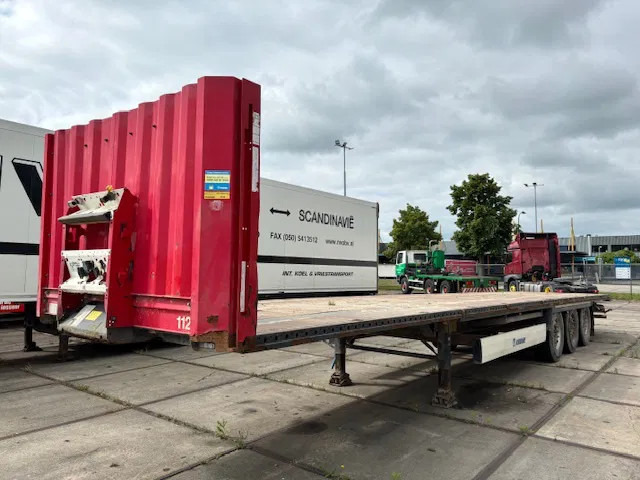 Krone SD Flatbed met rongen 41 ton standard chassis - نصف مقطورة مسطحة: صورة 1 Krone SD Flatbed met rongen 41 ton standard chassis - نصف مقطورة مسطحة: صورة 1