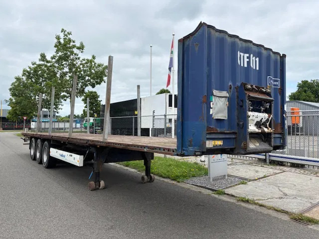 Krone SD Flatbed met rongen 41 ton standard chassis - نصف مقطورة مسطحة: صورة 3 Krone SD Flatbed met rongen 41 ton standard chassis - نصف مقطورة مسطحة: صورة 3