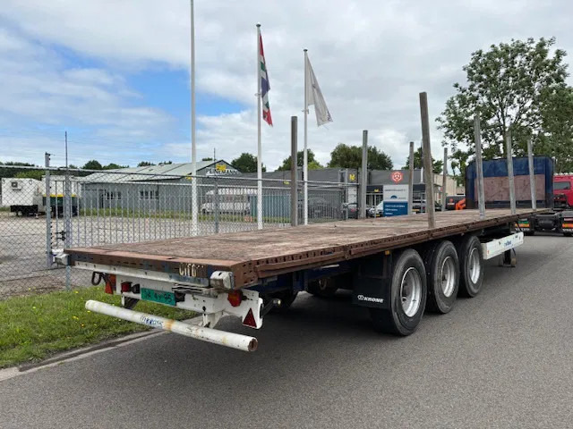 Krone SD Flatbed met rongen 41 ton standard chassis - نصف مقطورة مسطحة: صورة 4 Krone SD Flatbed met rongen 41 ton standard chassis - نصف مقطورة مسطحة: صورة 4
