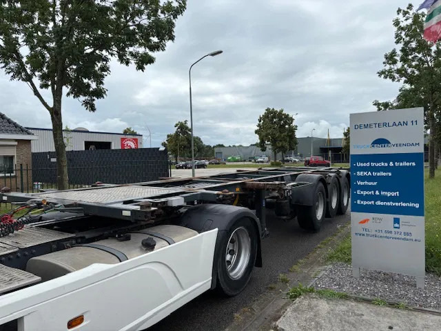 Pacton Containerchassis 20/30ft 2 lift axles ADR TuV 09-2025 - نصف مقطورة لنقل الحاويات: صورة 1 Pacton Containerchassis 20/30ft 2 lift axles ADR TuV 09-2025 - نصف مقطورة لنقل الحاويات: صورة 1