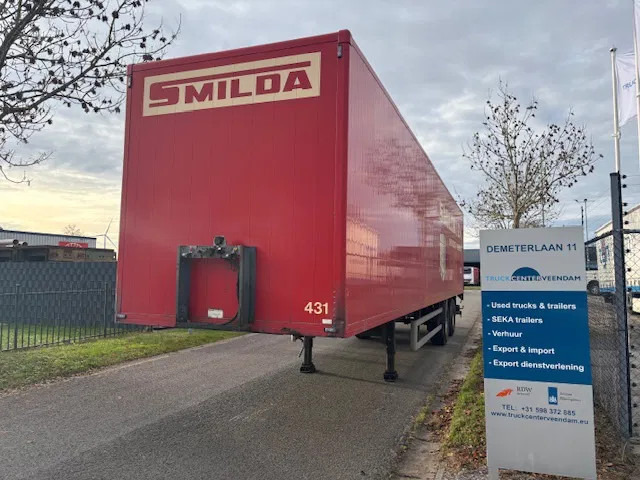 SYSTEM TRAILER 2 axle closed box - نصف مقطورة صندوق مغلق: صورة 1 SYSTEM TRAILER 2 axle closed box - نصف مقطورة صندوق مغلق: صورة 1