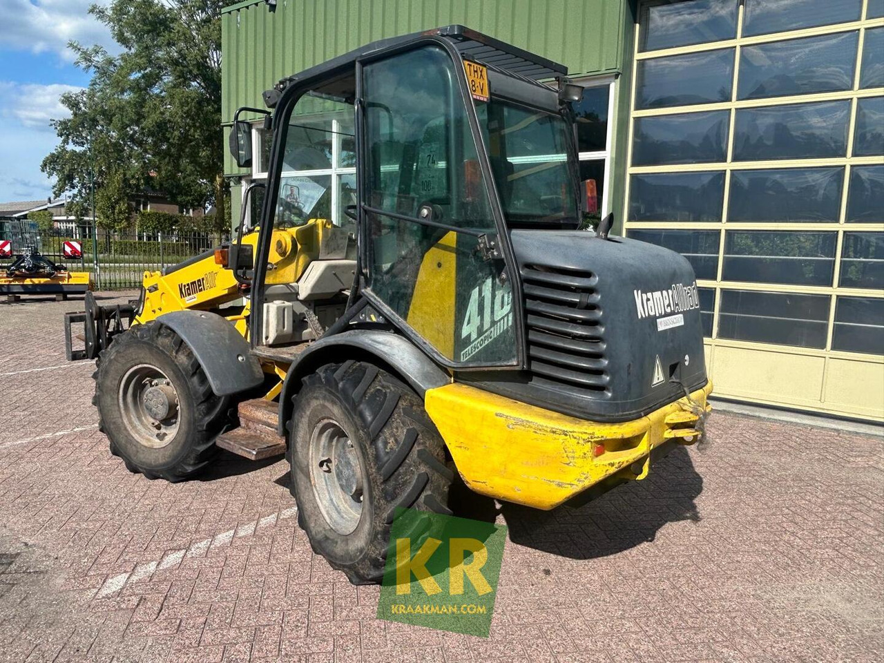 418 telescopic Kramer - جرافة ذات عجلات تلسكوبية: صورة 2 418 telescopic Kramer - جرافة ذات عجلات تلسكوبية: صورة 2