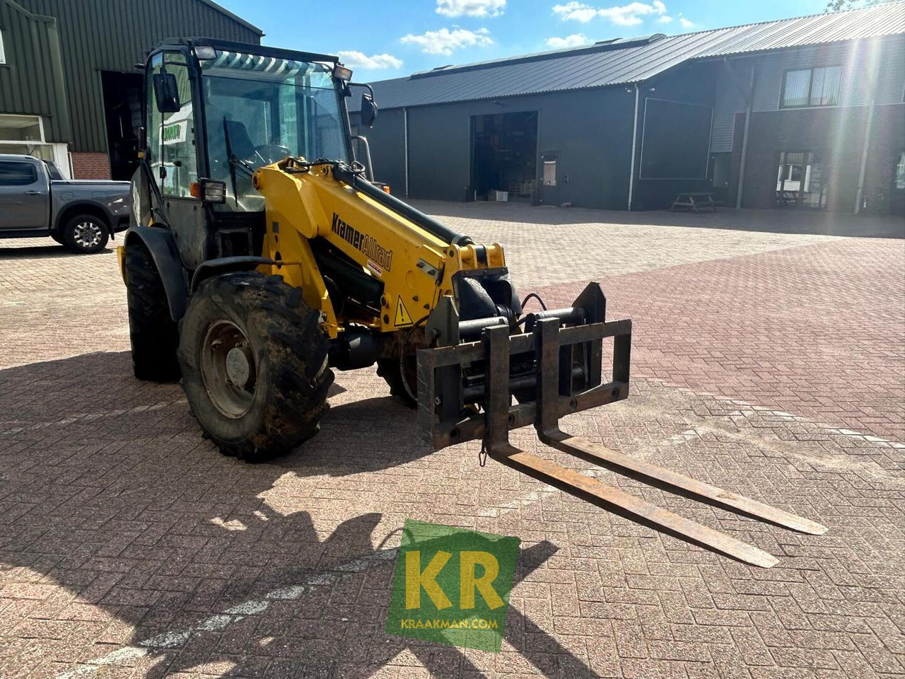 418 telescopic Kramer - جرافة ذات عجلات تلسكوبية: صورة 4 418 telescopic Kramer - جرافة ذات عجلات تلسكوبية: صورة 4