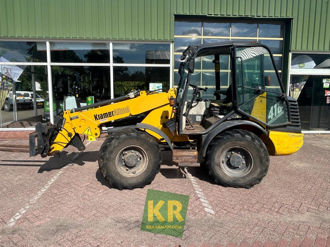 418 telescopic Kramer - جرافة ذات عجلات تلسكوبية: صورة 1 418 telescopic Kramer - جرافة ذات عجلات تلسكوبية: صورة 1