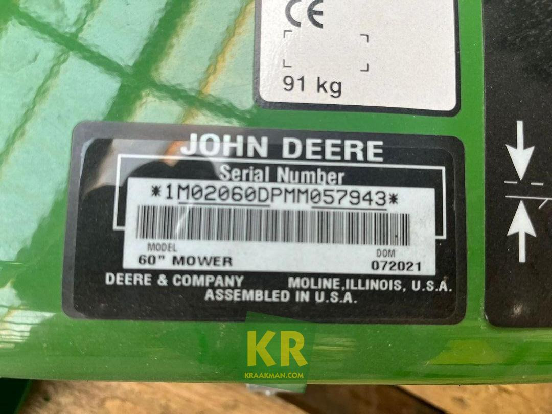 60D IN. John Deere - جزازة أعشاب الحدائق: صورة 3 60D IN. John Deere - جزازة أعشاب الحدائق: صورة 3
