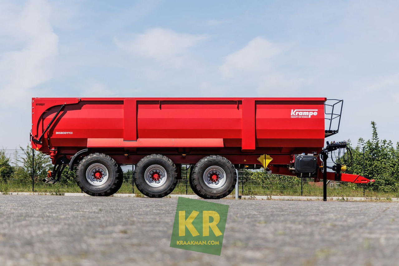 BIG BODY 900 Krampe - مقطورة زراعية قلابة: صورة 5 BIG BODY 900 Krampe - مقطورة زراعية قلابة: صورة 5