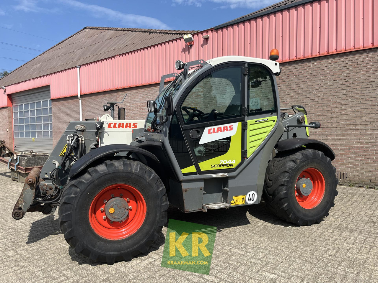 رافعة تلسكوبية Claas Scorpion: صورة 9