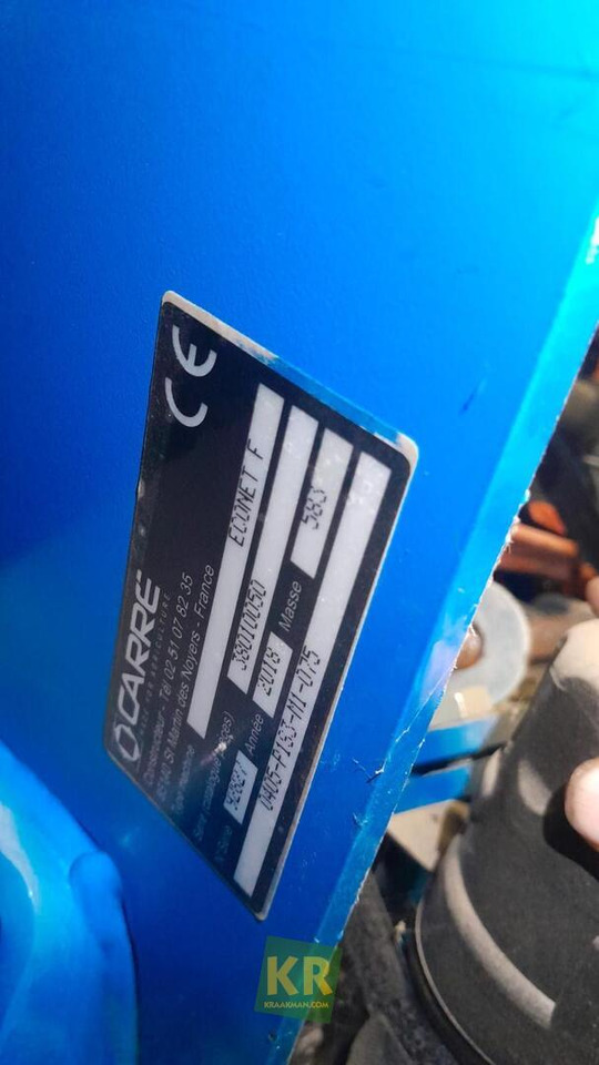 معدات حرث التربة Econet Carré: صورة 6