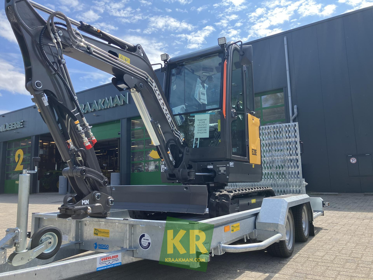 Hapert Overig - مقطورة لنقل المعدات: صورة 1 Hapert Overig - مقطورة لنقل المعدات: صورة 1