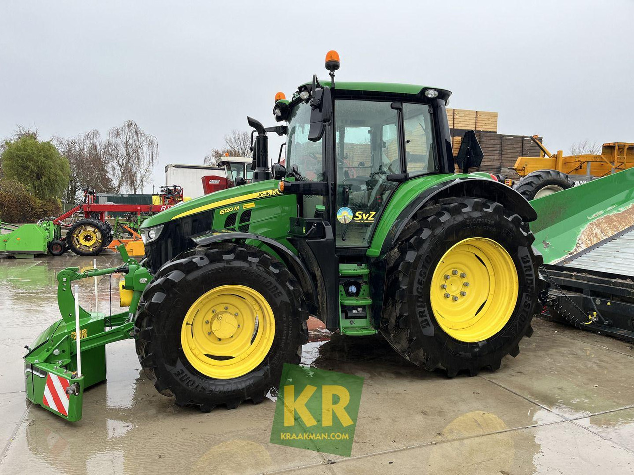 John Deere 6120M - جرار: صورة 1 John Deere 6120M - جرار: صورة 1