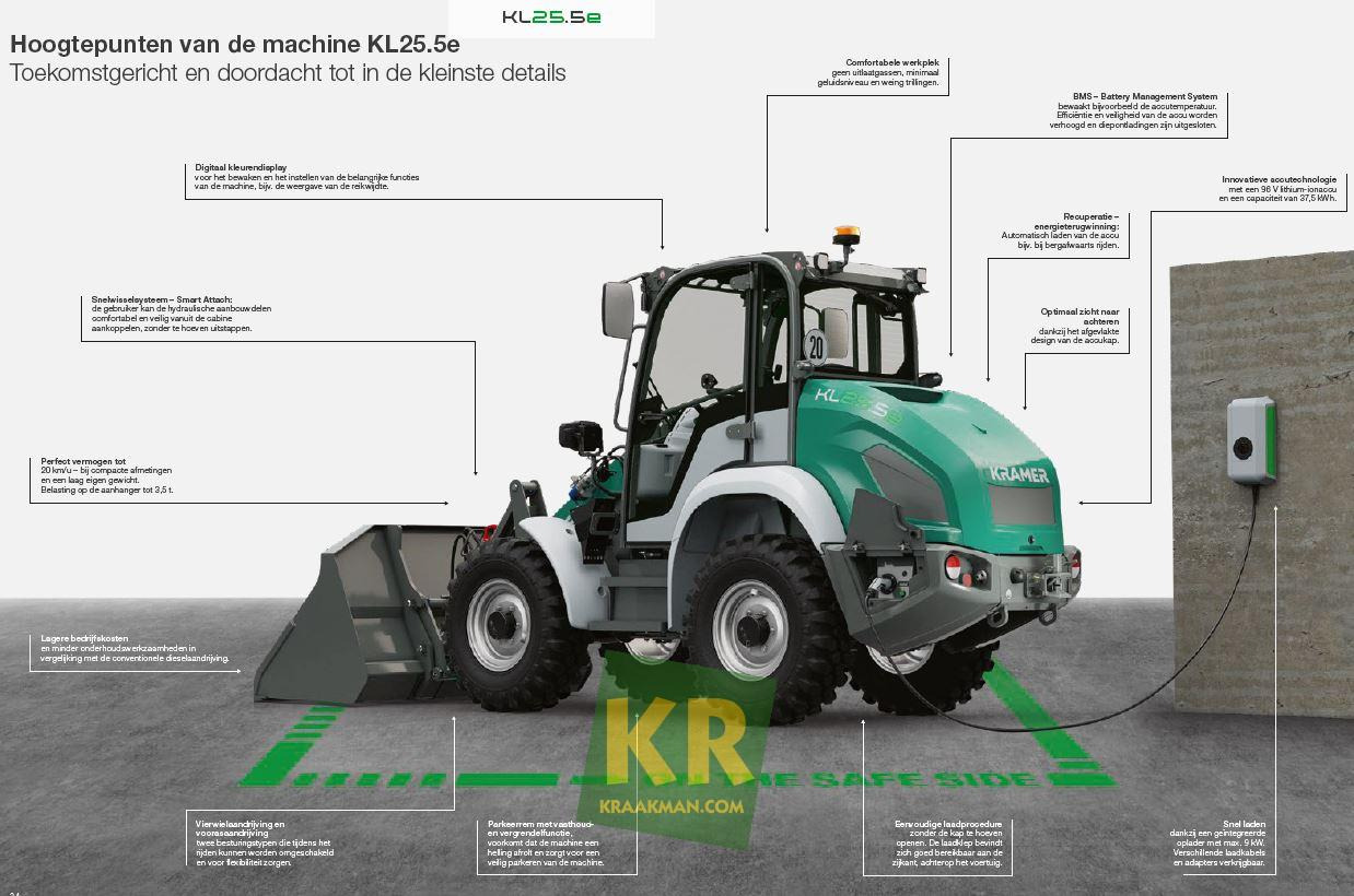 Kramer KL25.5e - جرافة ذات عجلات تلسكوبية: صورة 5 Kramer KL25.5e - جرافة ذات عجلات تلسكوبية: صورة 5