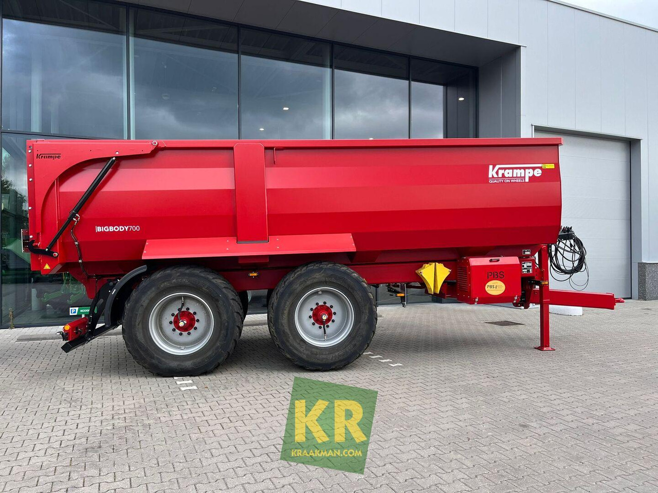 Krampe BIG BODY 700 - مقطورة زراعية قلابة: صورة 2 Krampe BIG BODY 700 - مقطورة زراعية قلابة: صورة 2