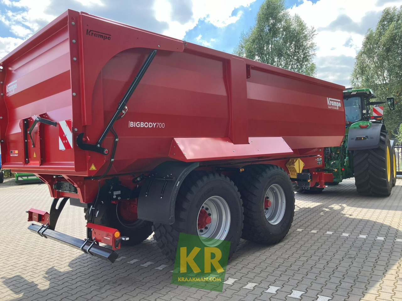 Krampe BIG BODY 700 - مقطورة زراعية قلابة: صورة 4 Krampe BIG BODY 700 - مقطورة زراعية قلابة: صورة 4