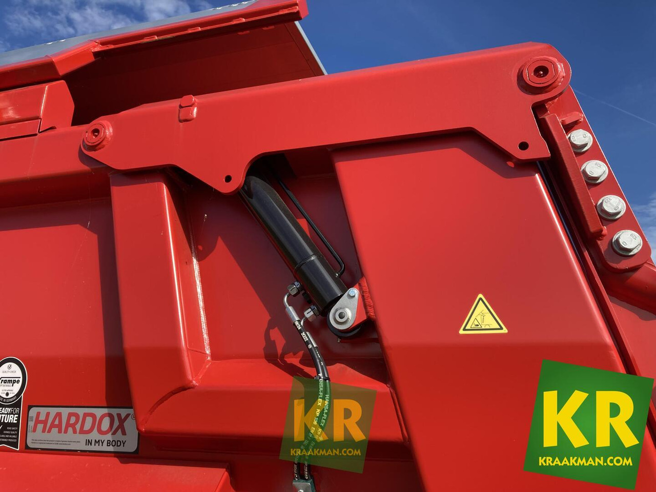 Krampe HD550 - مقطورة زراعية قلابة: صورة 4 Krampe HD550 - مقطورة زراعية قلابة: صورة 4