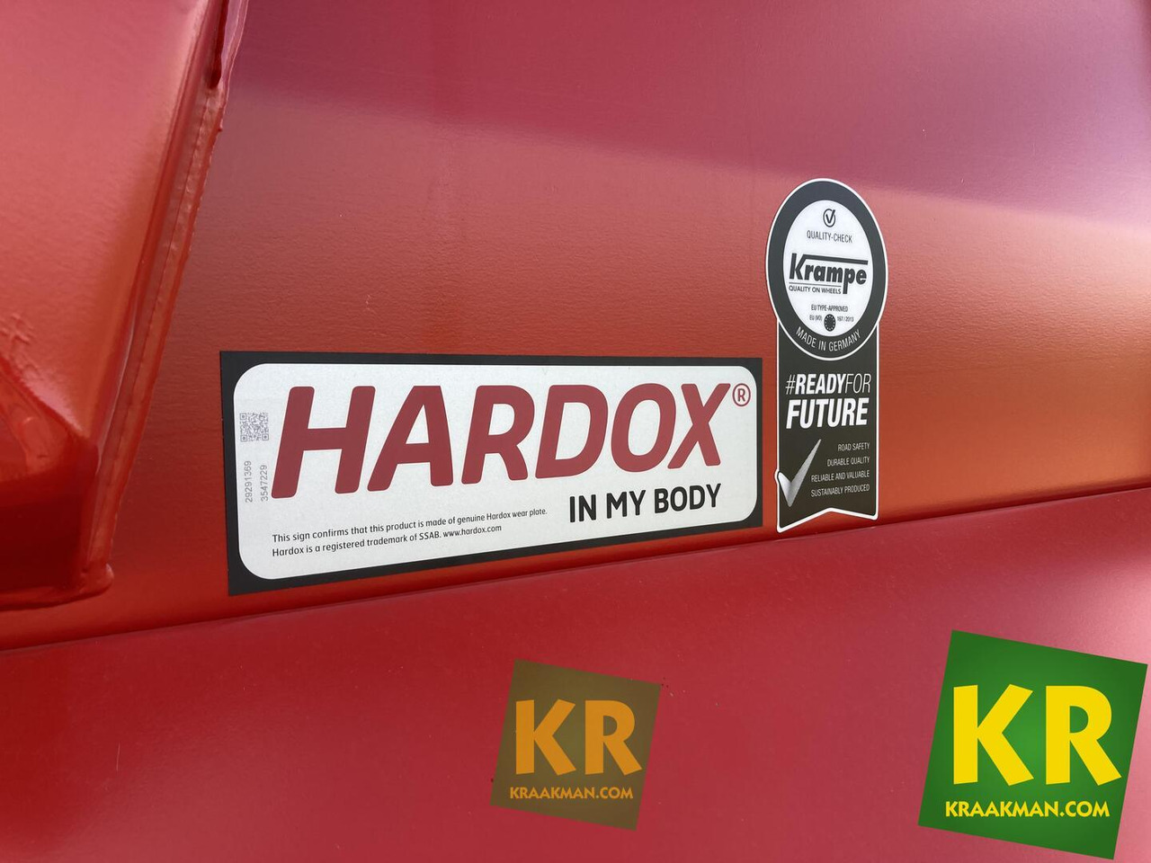Krampe HD550 - مقطورة زراعية قلابة: صورة 5 Krampe HD550 - مقطورة زراعية قلابة: صورة 5