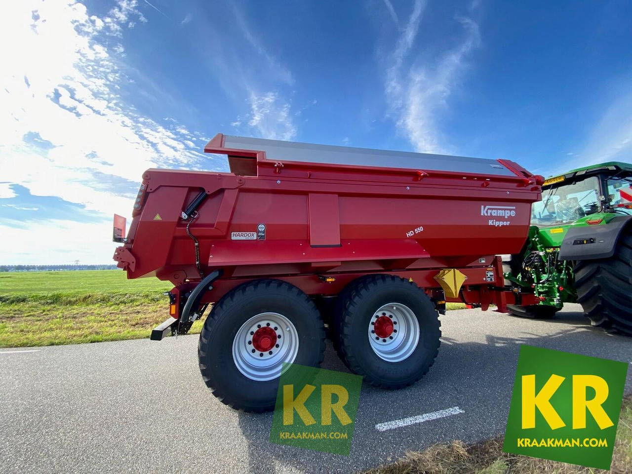 Krampe HD550 - مقطورة زراعية قلابة: صورة 2 Krampe HD550 - مقطورة زراعية قلابة: صورة 2