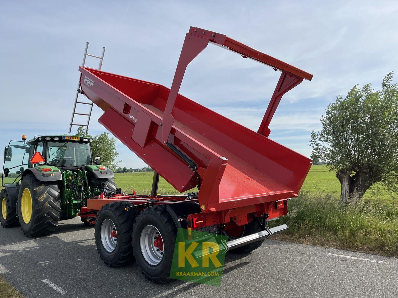 Krampe SK460 gronddumper - مقطورة زراعية قلابة: صورة 1 Krampe SK460 gronddumper - مقطورة زراعية قلابة: صورة 1
