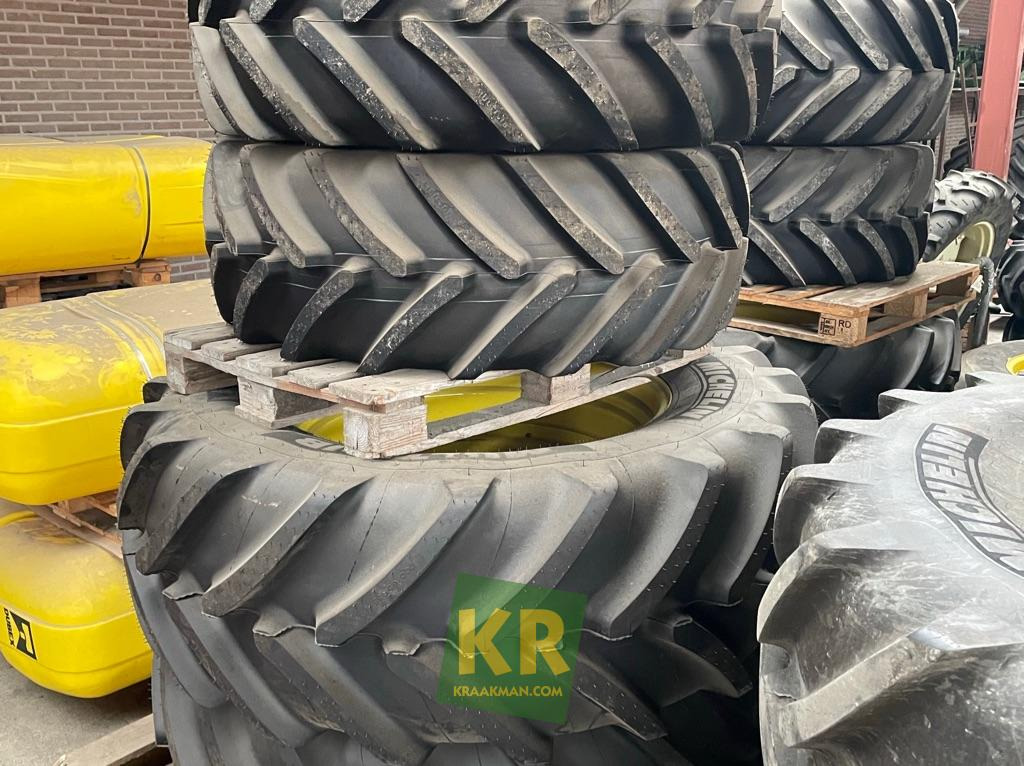 جديدة عجلات - الآلات الزراعية Multibib 600/65R38 + 480/65R28 Michelin: صورة 1