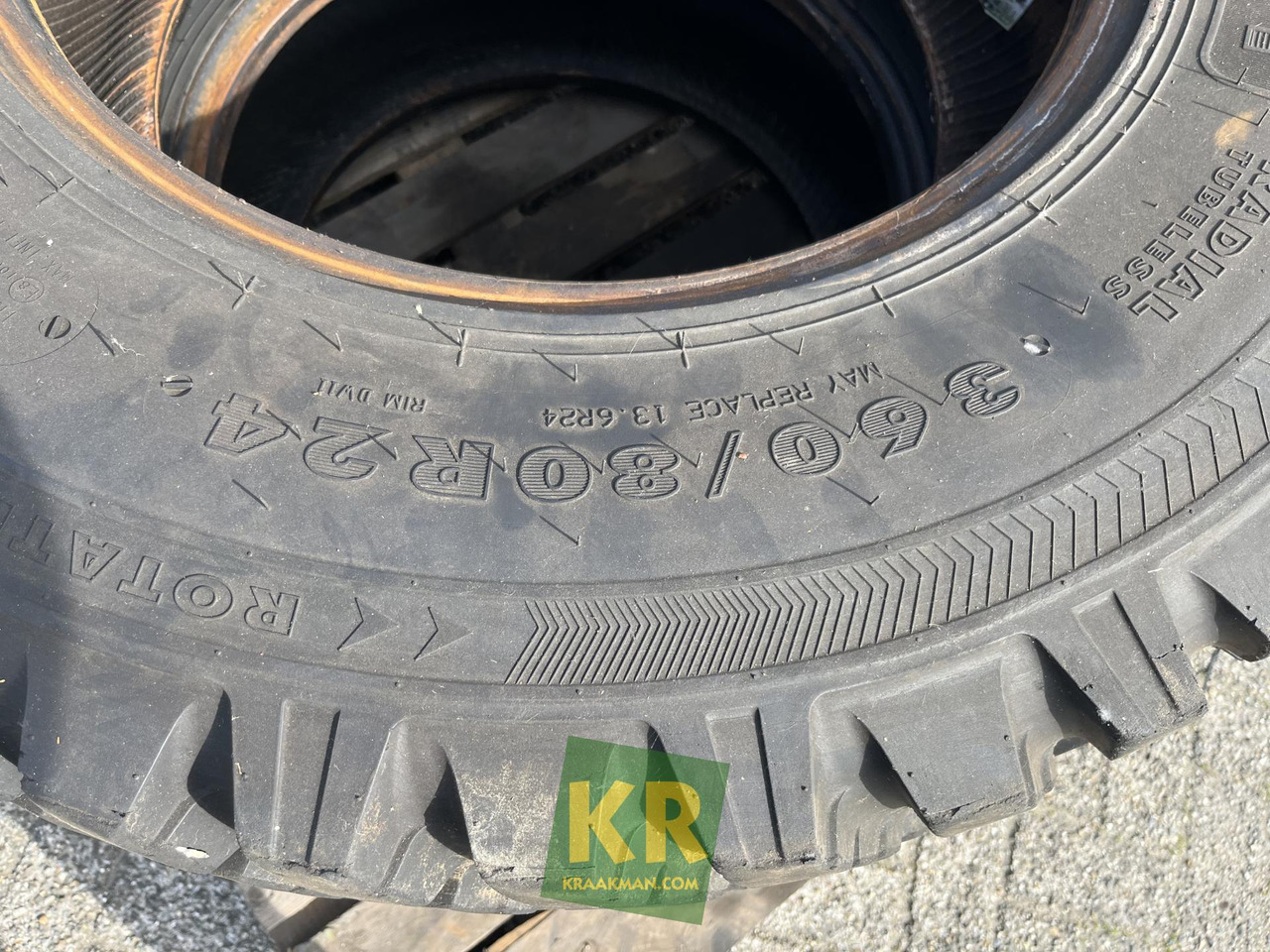 Onbekend merk Nokian 360/80R24 Tri 2 - إطارات - الآلات الزراعية: صورة 3 Onbekend merk Nokian 360/80R24 Tri 2 - إطارات - الآلات الزراعية: صورة 3