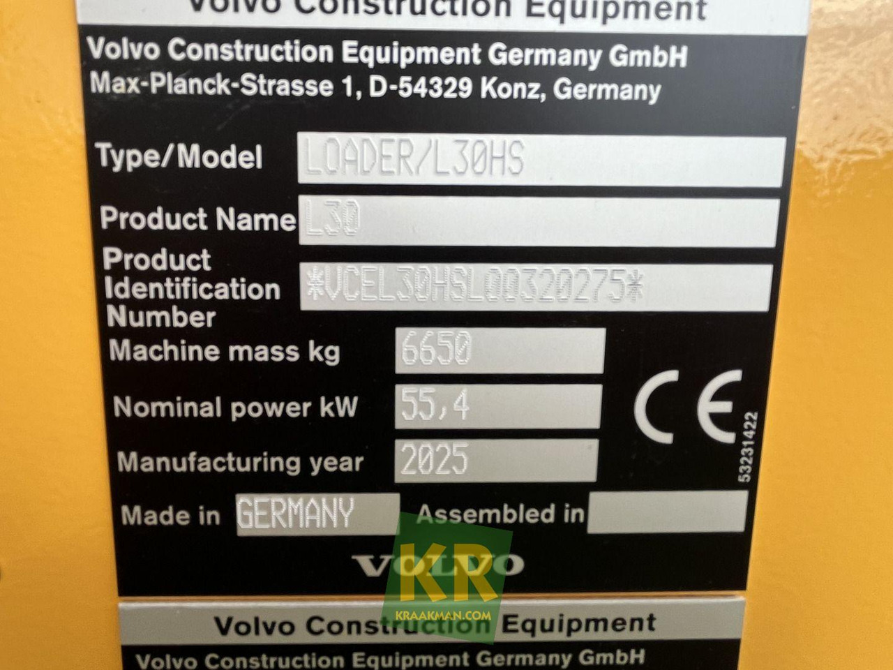 جديدة اللودر بعجل Volvo L30HS: صورة 19