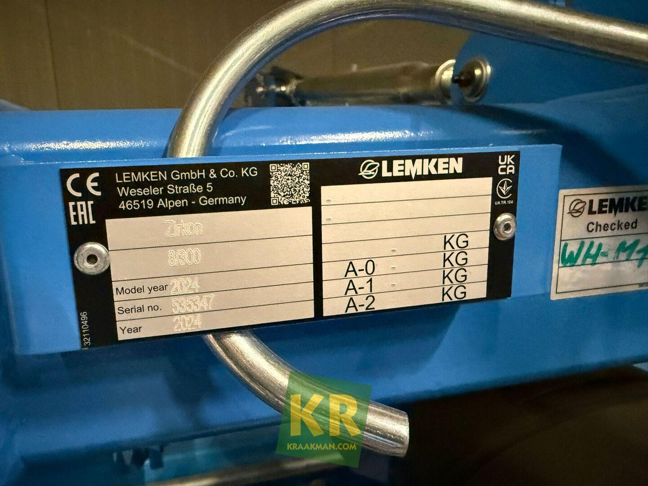 Zirkon 8 Lemken - زحافة: صورة 5 Zirkon 8 Lemken - زحافة: صورة 5