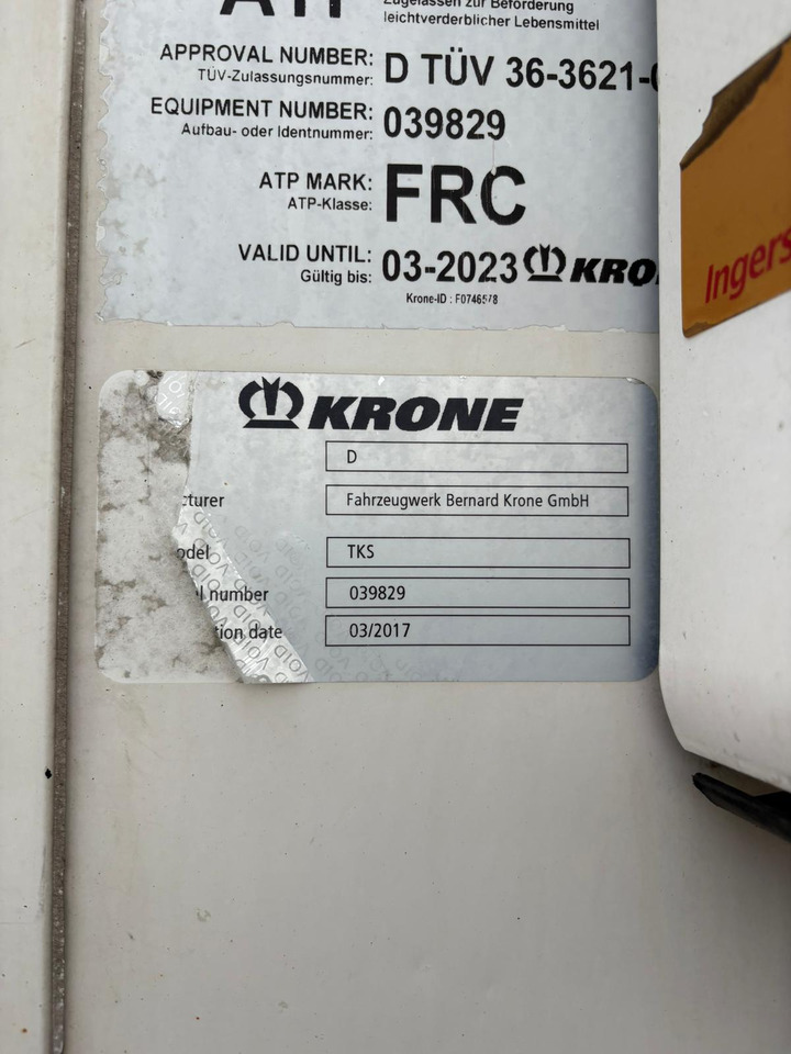 2021 Gray & Adams 9m Fridge Trailer – BAN032 - نصف مقطورة مُبرِّدة: صورة 4 2021 Gray & Adams 9m Fridge Trailer – BAN032 - نصف مقطورة مُبرِّدة: صورة 4