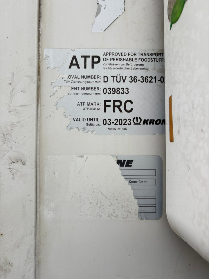 نصف مقطورة مُبرِّدة Schmitz Cargobull 2016 TK SLXe 300 – BTK110: صورة 35 نصف مقطورة مُبرِّدة Schmitz Cargobull 2016 TK SLXe 300 – BTK110: صورة 35