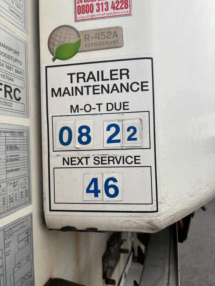 نصف مقطورة مُبرِّدة Schmitz Cargobull 2016 TK SLXe 300 – BTK110: صورة 20 نصف مقطورة مُبرِّدة Schmitz Cargobull 2016 TK SLXe 300 – BTK110: صورة 20