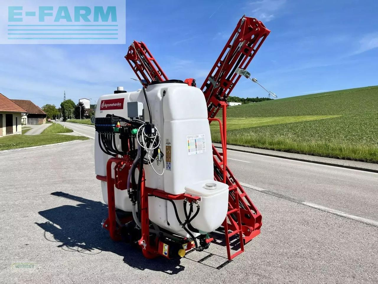 بخاخ مقطورة Agromehanika ags 1200 - feldspritze 15m: صورة 6