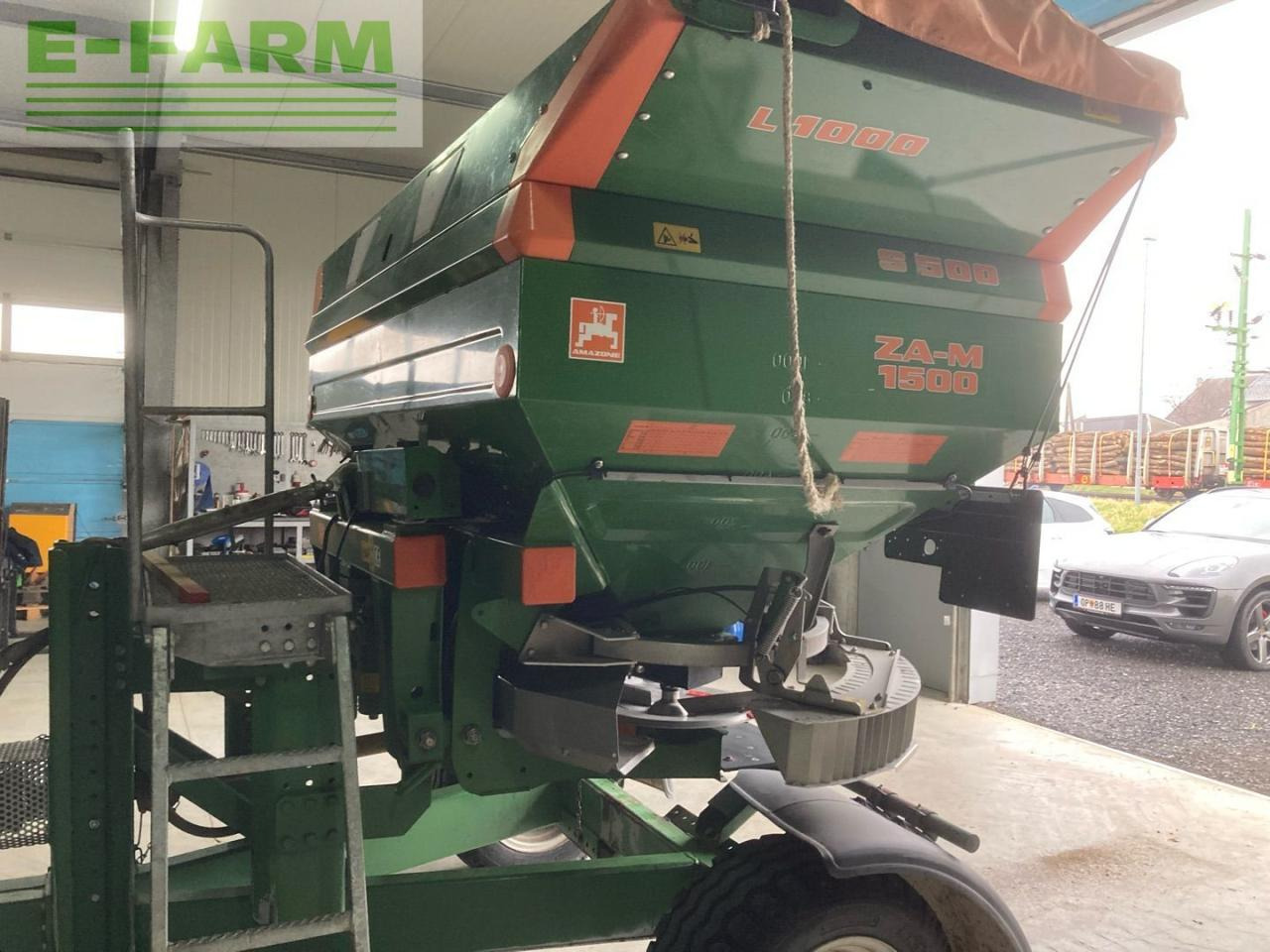 Amazone ZAM Profis 1500 - آلة رش السماد: صورة 1 Amazone ZAM Profis 1500 - آلة رش السماد: صورة 1