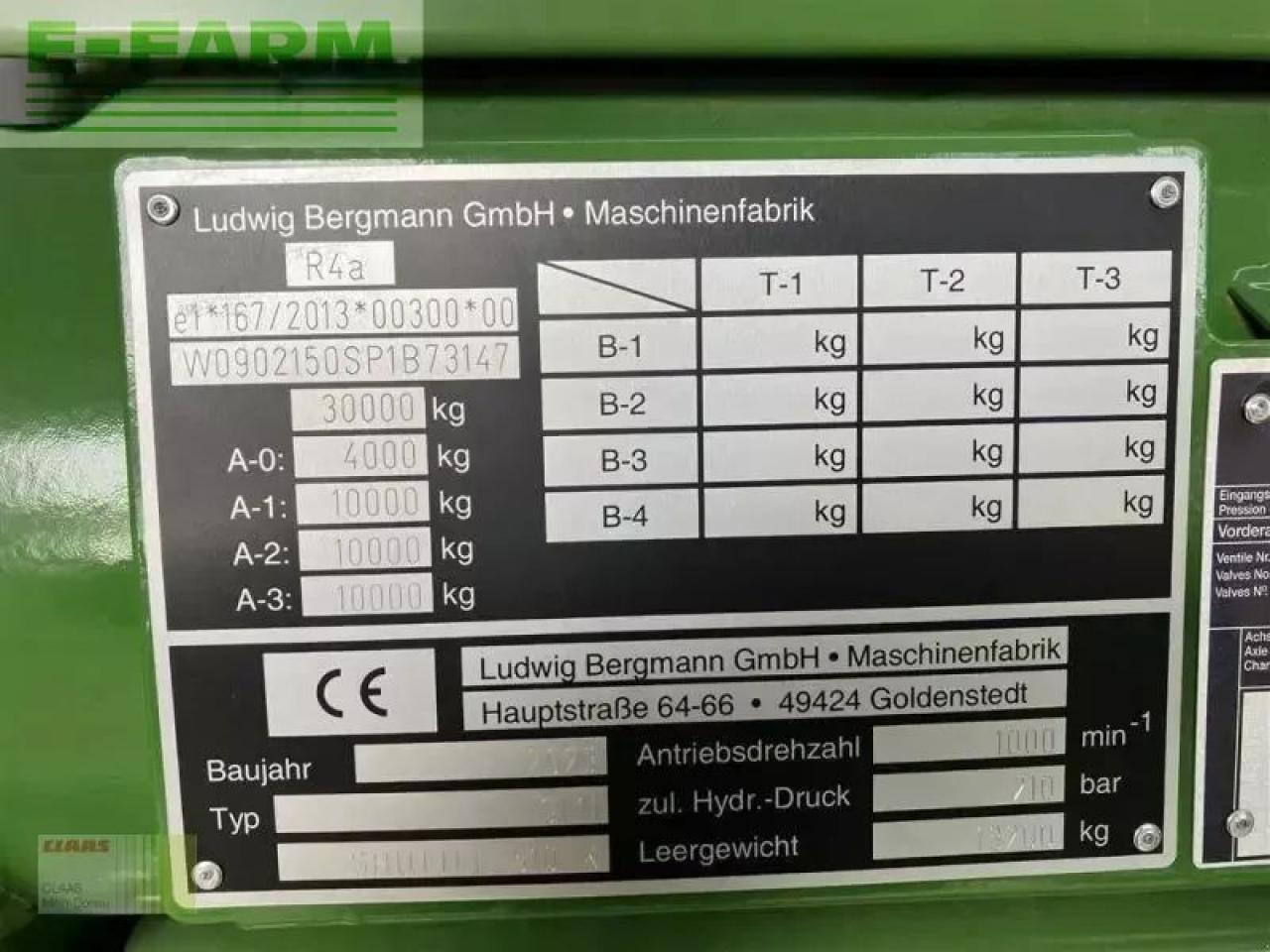 مقطورة زراعية قلابة Bergmann shuttle 510 k: صورة 9